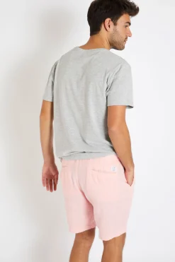 Cala 1789 Bermuda en lin rose XAVIER LINDYE New