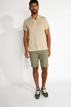 Cala 1789 Bermuda kaki BAPTISTE CESANO Discount