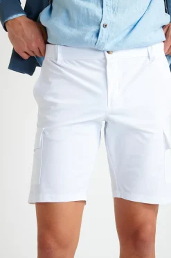 Cala 1789 Bermuda stretch blanc FABIO LESCADA Fashion
