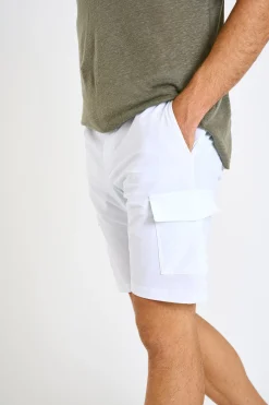 Cala 1789 Bermuda stretch blanc FABIO LESCADA Fashion