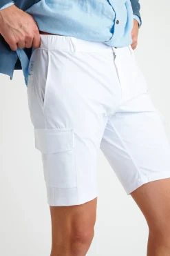 Cala 1789 Bermuda stretch blanc FABIO LESCADA Fashion