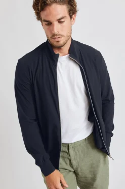 Cala 1789 Blouson Marine à zip Luc Lescada Hot