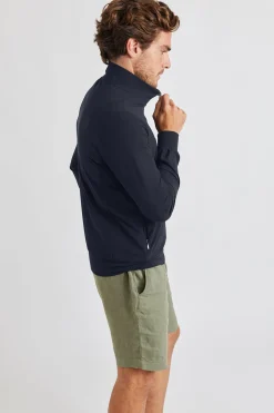 Cala 1789 Blouson Marine à zip Luc Lescada Hot