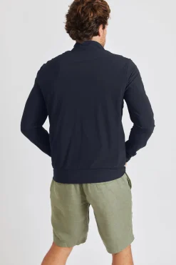 Cala 1789 Blouson Marine à zip Luc Lescada Hot