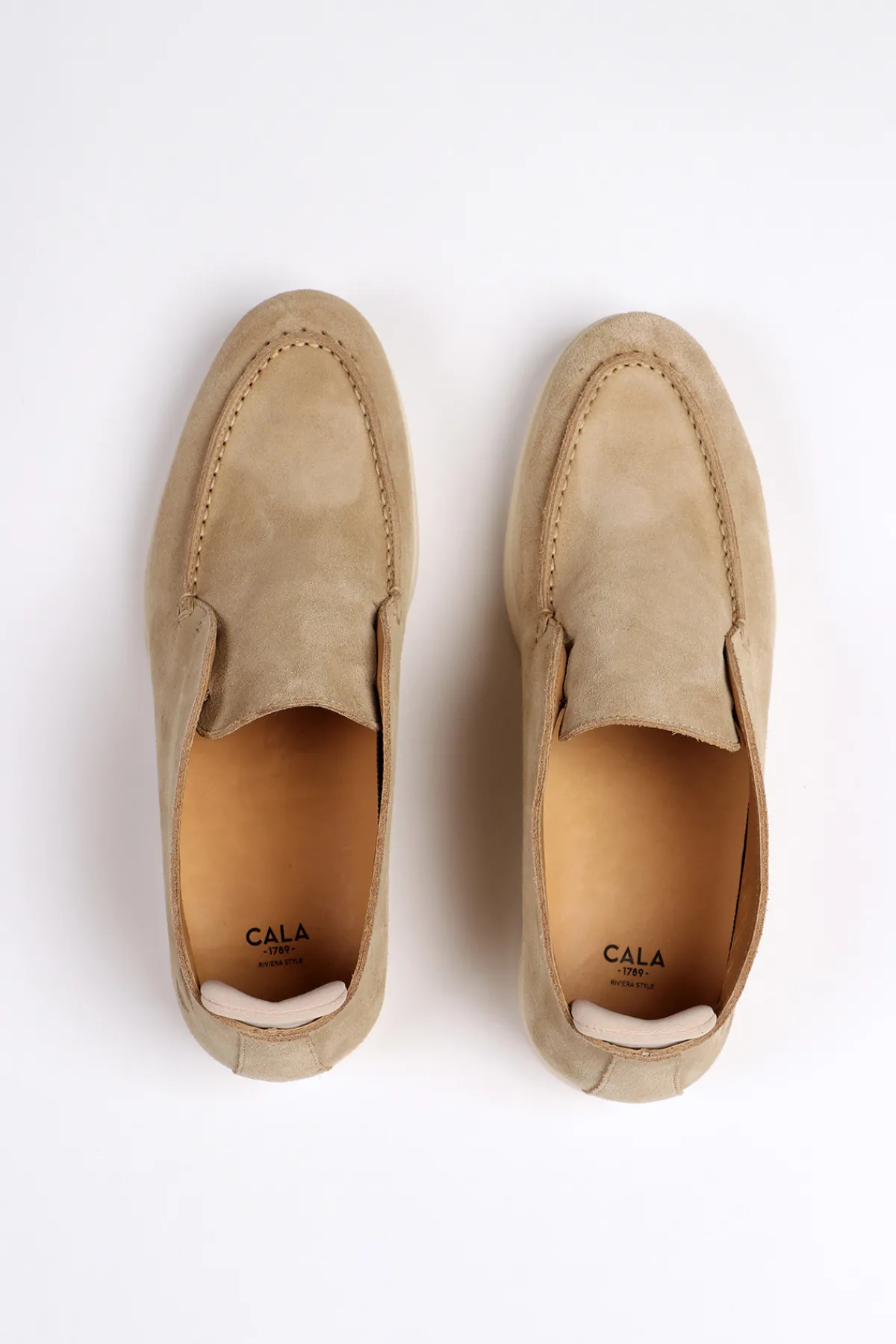 Cala 1789 Boots en daim beige DAVE TARAMO New