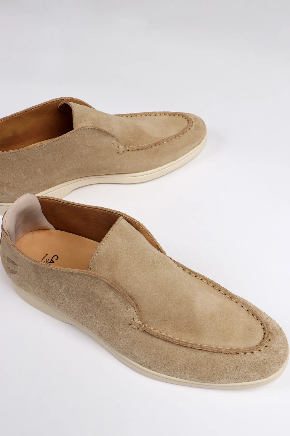 Cala 1789 Boots en daim beige DAVE TARAMO New