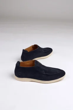 Cala 1789 Boots en daim bleu marine DAVE TARAMO Clearance