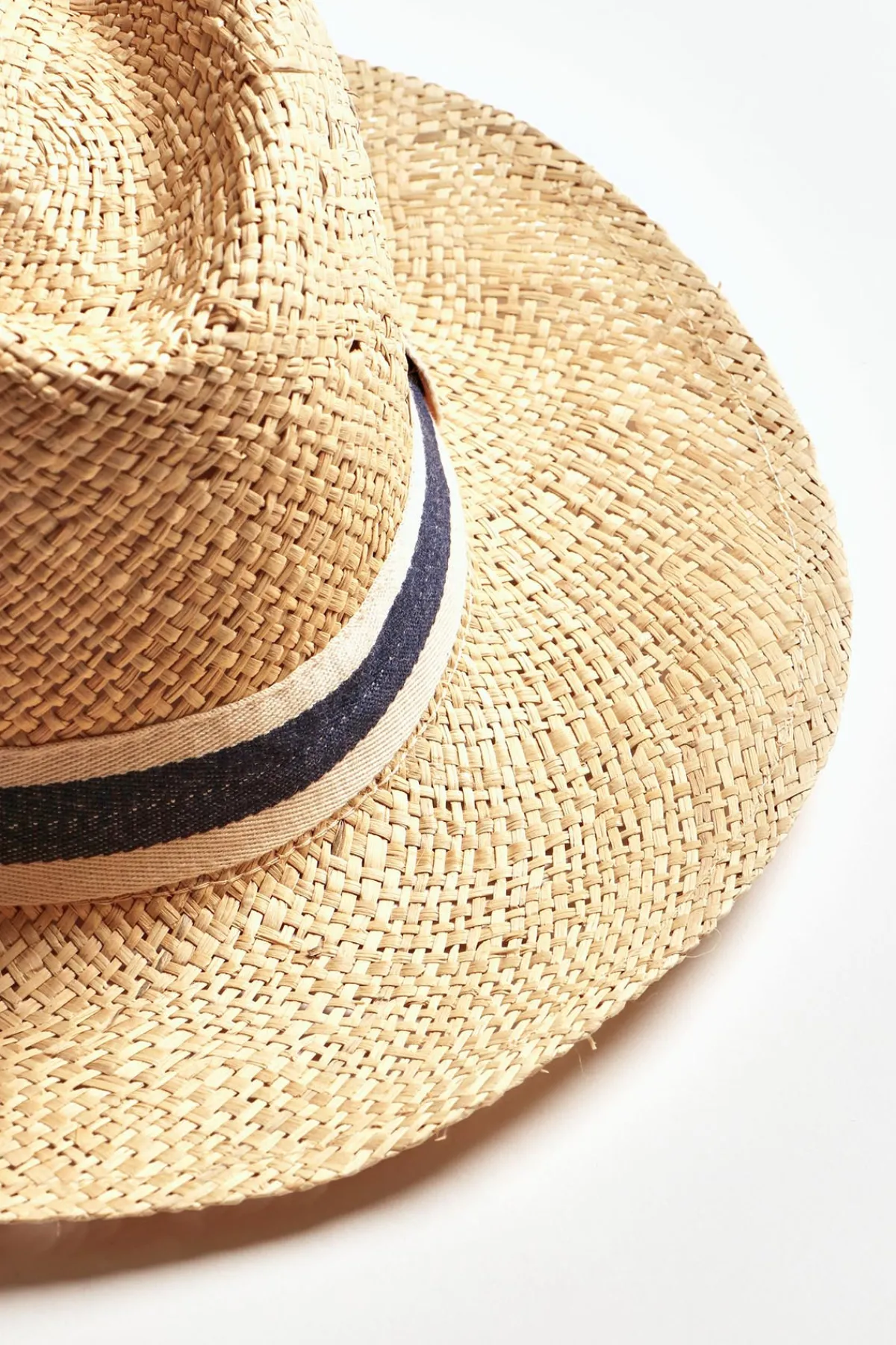 Cala 1789 Chapeau naturel et marine MALLO CASANOVA Outlet
