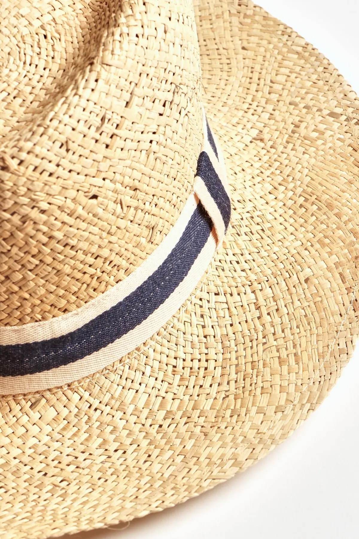 Cala 1789 Chapeau naturel et marine MALLO CASANOVA Outlet