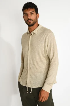 Cala 1789 Chemise beige JEAN LIN Discount
