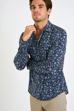 Cala 1789 Chemise bleu marine homme ALAIN RIALTO Best