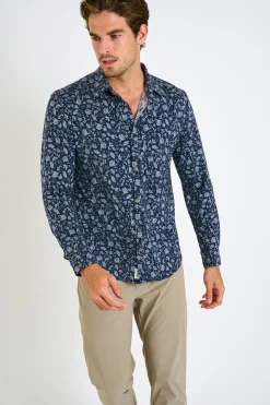 Cala 1789 Chemise bleu marine homme ALAIN RIALTO Best