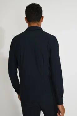 Cala 1789 Chemise bleu marine technique JEAN BAIABLUE New