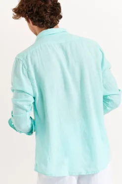 Cala 1789 Chemise en lin eaux CHEMISEML LINDYE Hot
