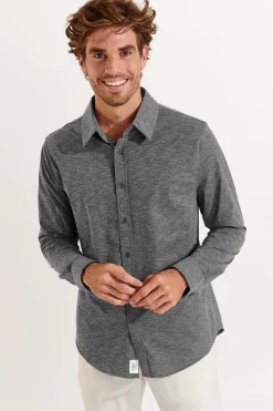 Cala 1789 Chemise gris anthracite ALAIN ORSINI Clearance