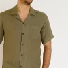Cala 1789 Chemise kaki manches courtes ALEXIS PISE Clearance