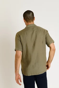 Cala 1789 Chemise kaki manches courtes ALEXIS PISE Clearance