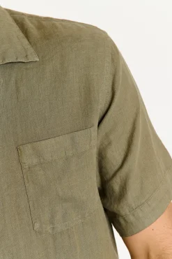 Cala 1789 Chemise kaki manches courtes ALEXIS PISE Clearance