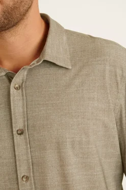 Cala 1789 CHEMISE MANCHES LONGUES BEIGE ALAIN NAPOLI Outlet