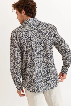 Cala 1789 Chemise marine ALAIN CORFOU Outlet