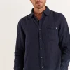 Cala 1789 Chemise Marine en lin Chemiseml Lindye Discount