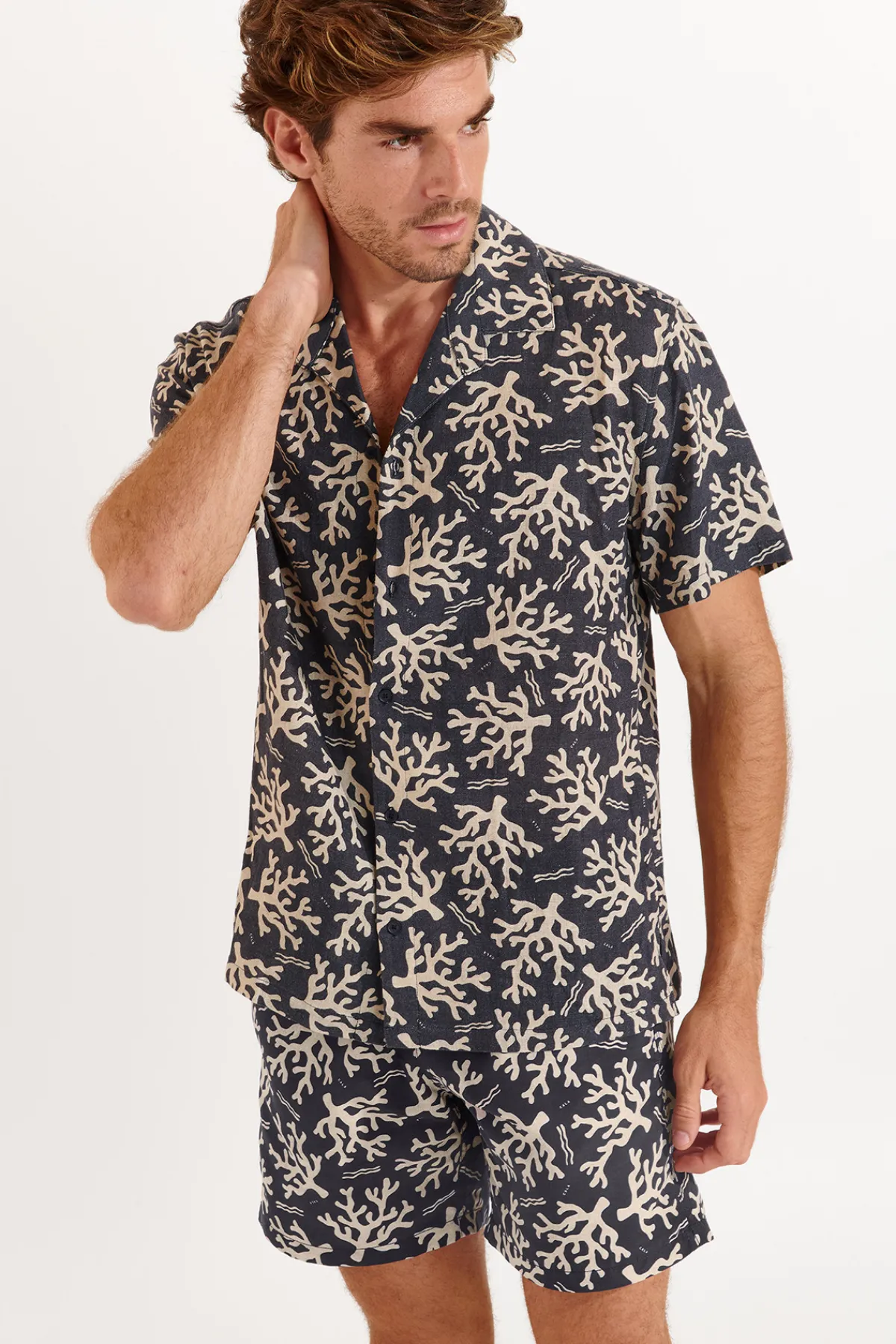 Cala 1789 Chemise marine STEFANO AGORA New
