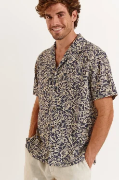 Cala 1789 Chemise marine STEFANO CORFOU Online