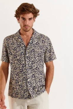 Cala 1789 Chemise marine STEFANO CORFOU Online