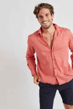 Cala 1789 Chemise paprika Alain Bonassola Discount