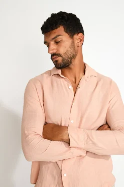 Cala 1789 Chemise rose QUENTIN PISE matière coton Fashion