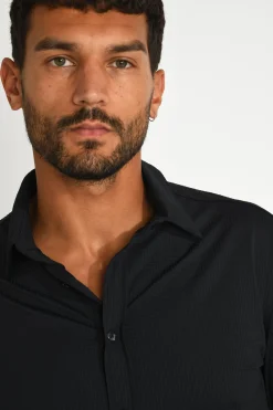Cala 1789 Chemise technique noir JEAN TRIESTE Sale