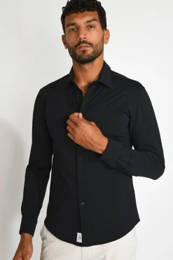 Cala 1789 Chemise technique noir JEAN TRIESTE Sale