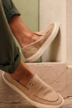 Cala 1789 Espadrilles beige cuir LEON MARINELLA Hot