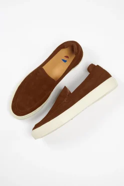 Cala 1789 Espadrilles en cuir acajoux LEON MARINELLA New