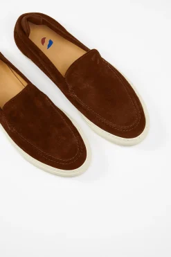 Cala 1789 Espadrilles en cuir acajoux LEON MARINELLA New