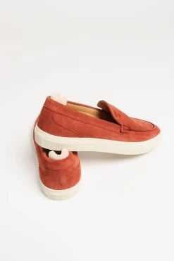 Cala 1789 Espadrilles en cuir cuivre LEON MARINELLA Discount