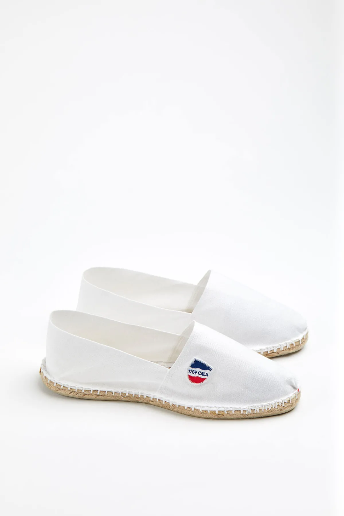 Cala 1789 Espadrilles en toile Blanche CLASSIQUE UNI Online