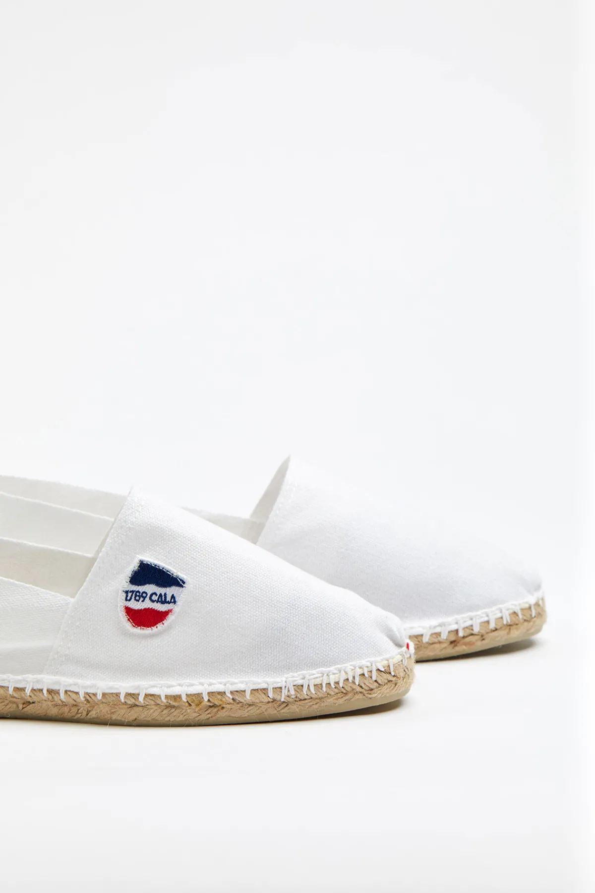 Cala 1789 Espadrilles en toile Blanche CLASSIQUE UNI Online