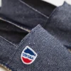 Cala 1789 Espadrilles en toile Bleu Jean - Made in France CLASSIQUE UNI Outlet