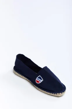 Cala 1789 Espadrilles en toile Bleu Marine - Made in France CLASSIQUE UNI Clearance
