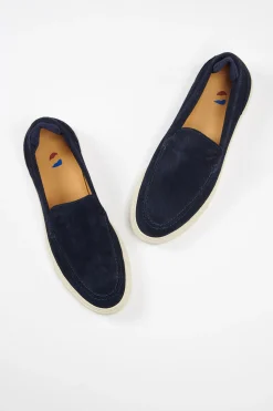 Cala 1789 Espadrilles marine cuir LEON MARINELLA New