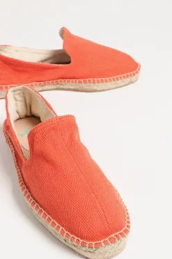 Cala 1789 Espadrilles oranges Homme Slipon Bonifacio New