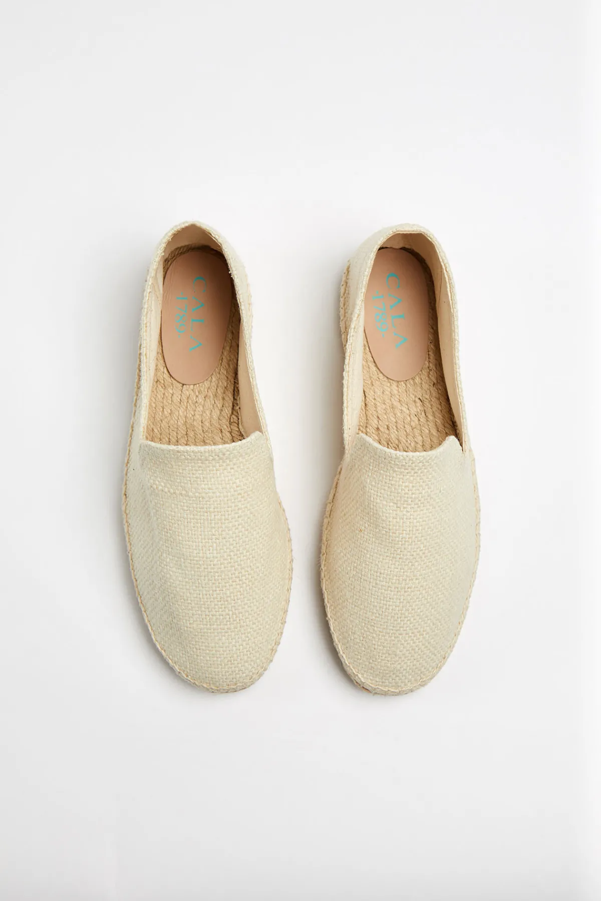 Cala 1789 Espadrilles Slip On écru SLIPON COTON Sale