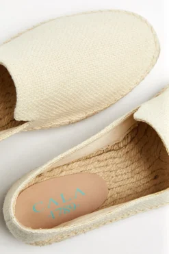 Cala 1789 Espadrilles Slip On écru SLIPON COTON Sale