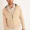 Cala 1789 Gilet à capuche beige Luca MONZA Best