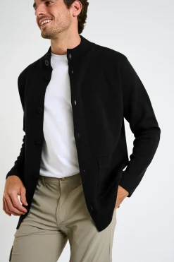Cala 1789 Gilet à col montant noir GABIE TRAPANI Fashion