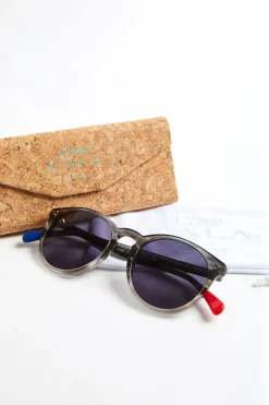 Cala 1789 Lunettes de soleil grises verres noirs PALOMA 06 SUNGLASSES Clearance