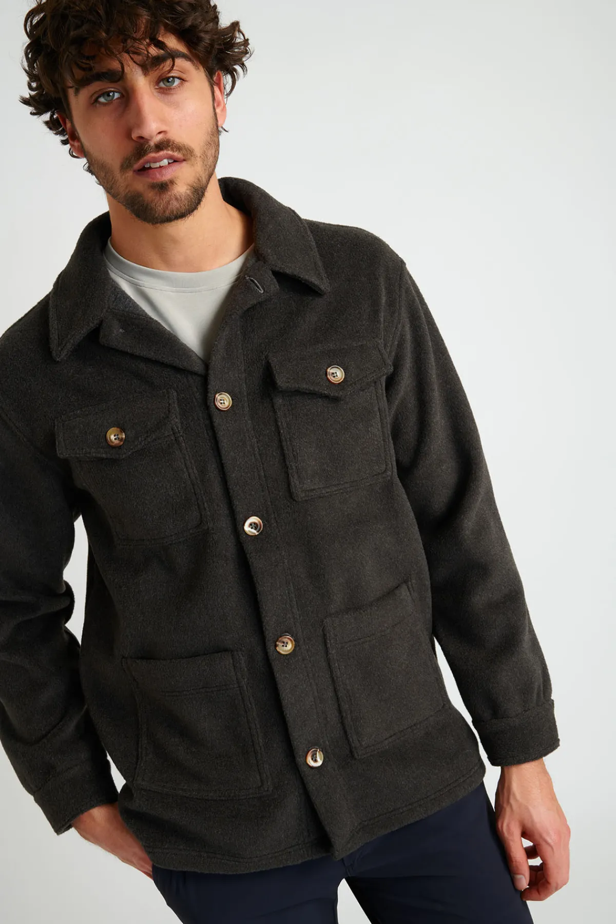 Cala 1789 Manteau BRUCE LODI gris Hot