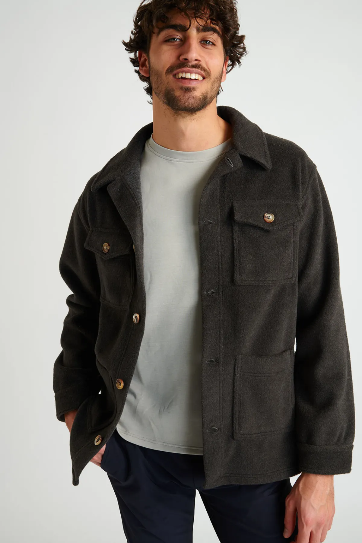 Cala 1789 Manteau BRUCE LODI gris Hot