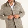 Cala 1789 MANTEAU GRIS UMBERTO KARALIS Clearance